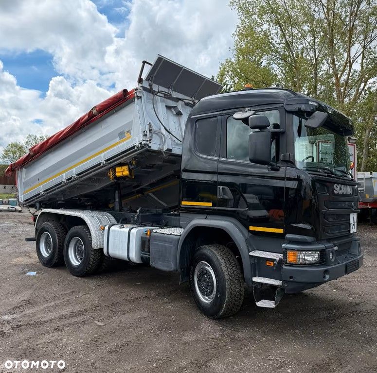 Scania G450 6x6 – Wywrotka trójstronna Meiller / Bordmatik / Manual / EURO 6 - 12