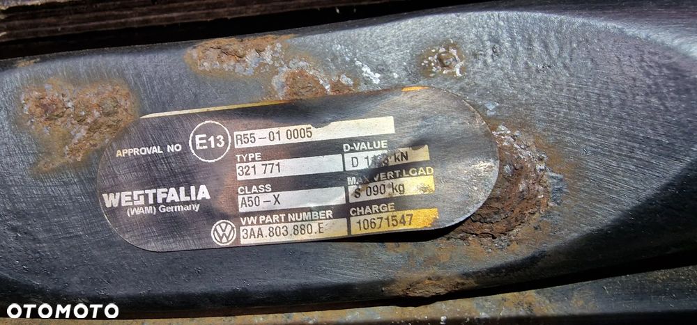 VW PASSAT B7 KOMBI HAK  ELEKTRYCZNIE SKŁADANY+MODUŁ WESTFALIA - 6