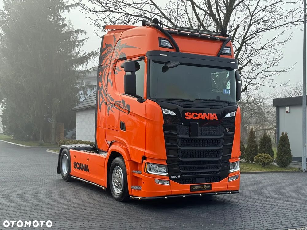 Scania 500 S / ACC / CAŁA NA PODUCHACH / OBRACANY FOTEL / RETARDER/ DUŻA NAVI / VIRTUAL KOKPIT / Z NIEMIEC - 2