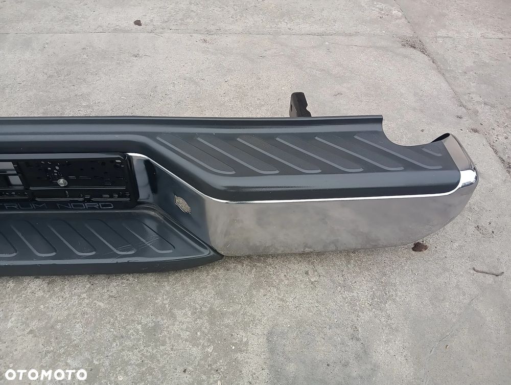 Nissan Navara d40 zderzak tylny chrom - 4