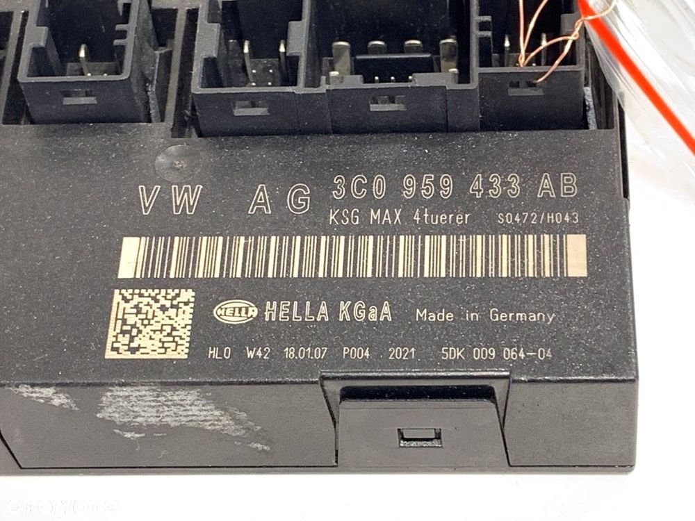 MODUŁ KOMFORTU  VW PASSAT B6 (3C2) 2005 - 2010 1.9 TDI 77 kW [105 KM] olej napędowy 2005 - 2010 - 4