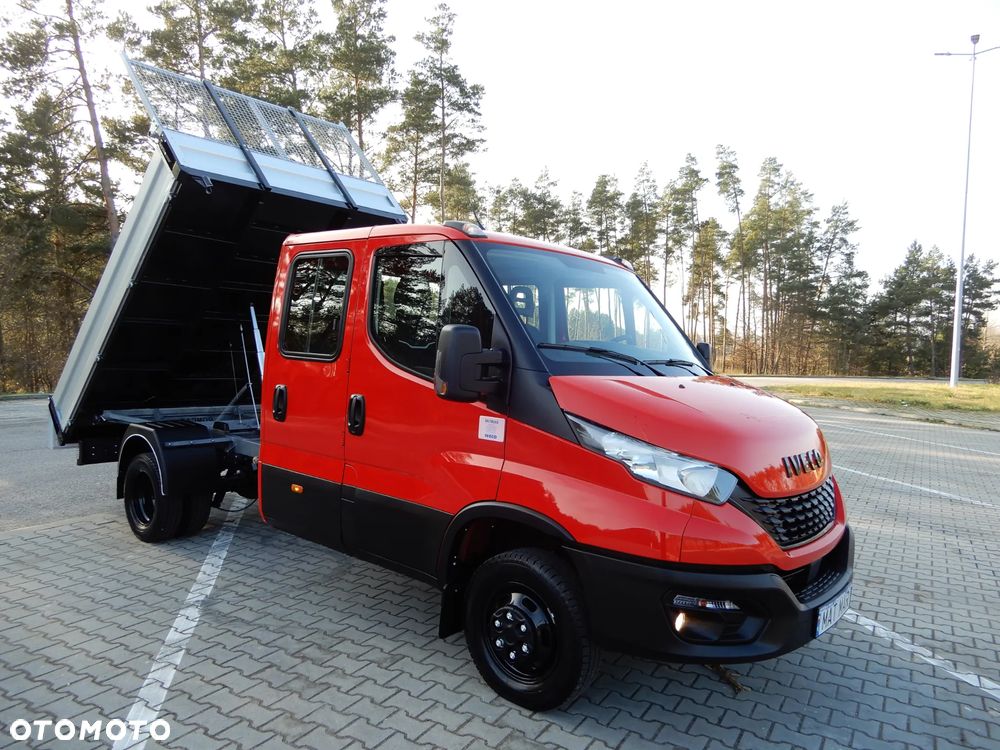 Iveco DAILY 35C16 Brygadowy Dubel Doka + Wywrotka Renomowanej Firmy RomCar Wywrot Kiper x 3 Skrzynia 3004 mm Blokada Mostu Rozstaw Osi 3750 mm HAK 3500 Stan 6-Cio Osobowy + 755 Kg Ładowność Auta Jak NOWY POLECAM - 8