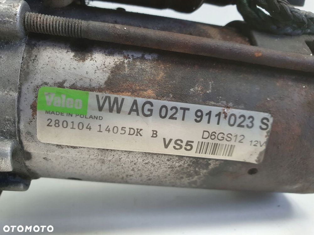 ROZRUSZNIK Vw Golf V 1.6 FSI ROZRUSZNIK valeo 02T911023S D6GS12 - 2