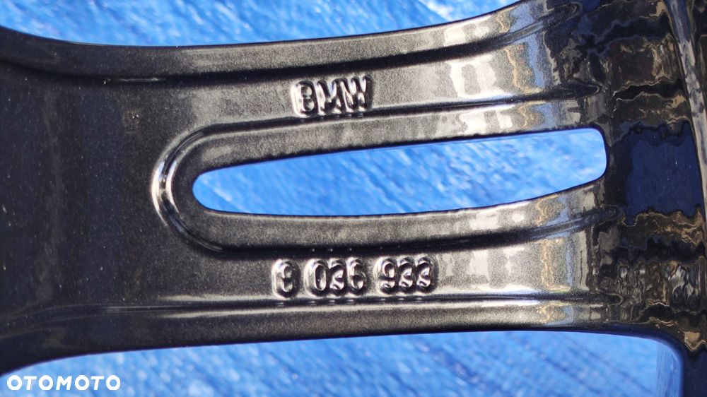 FELGI ALUMINIOWE ALUFELGI ORYGINALNE M-PAKIET 18'' PRZÓD 8J IS34 TYŁ 8.5J IS37 8036933 8036934 BMW E90 E91 E92 E93 - 8