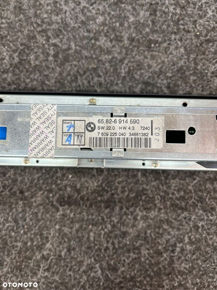 wyświetlacz radia bmw e39 7609225040 - 11