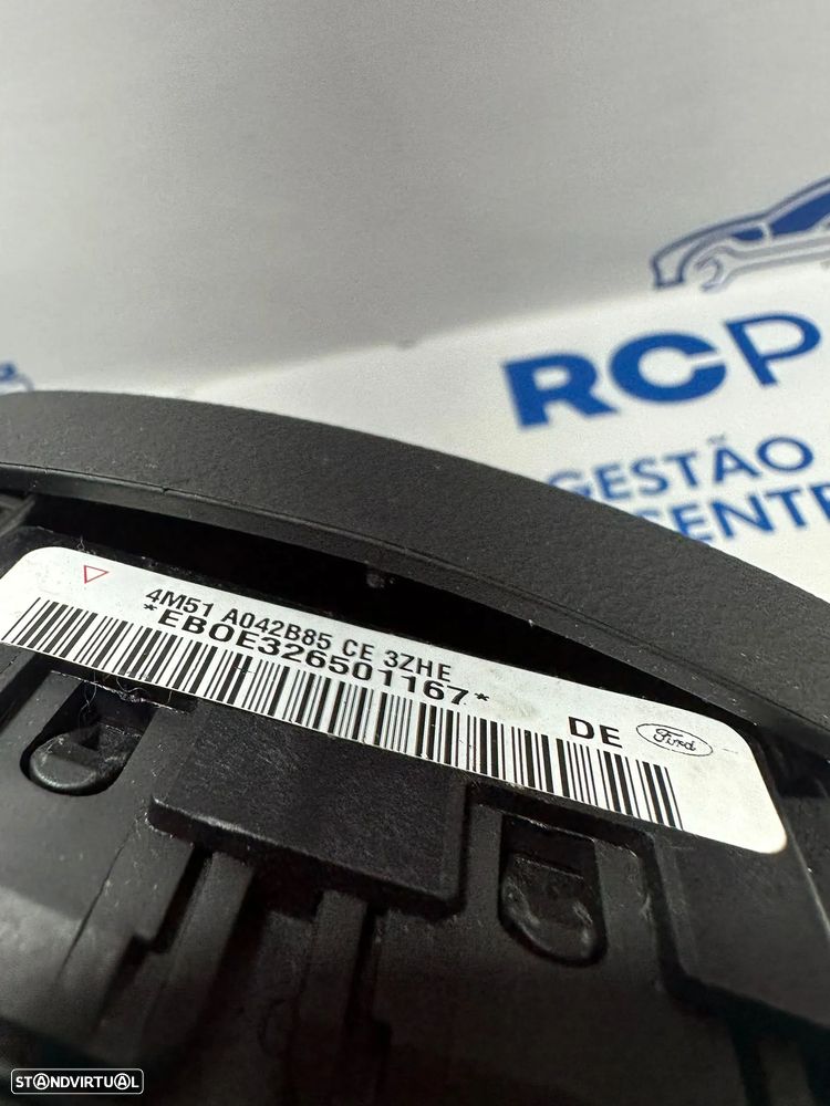 .Airbag Volante Guiador Original Ford Focus 2 MK2 4M51A042B85CE3ZHE 2004 - 2012 - 7