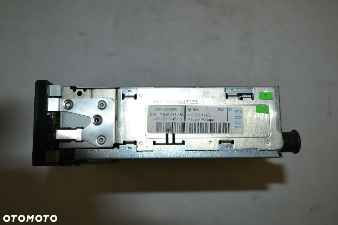 R20/R144/R162/R179/R214/R253/R258 RADIO SAMOCHODOWE VW BETA - 19