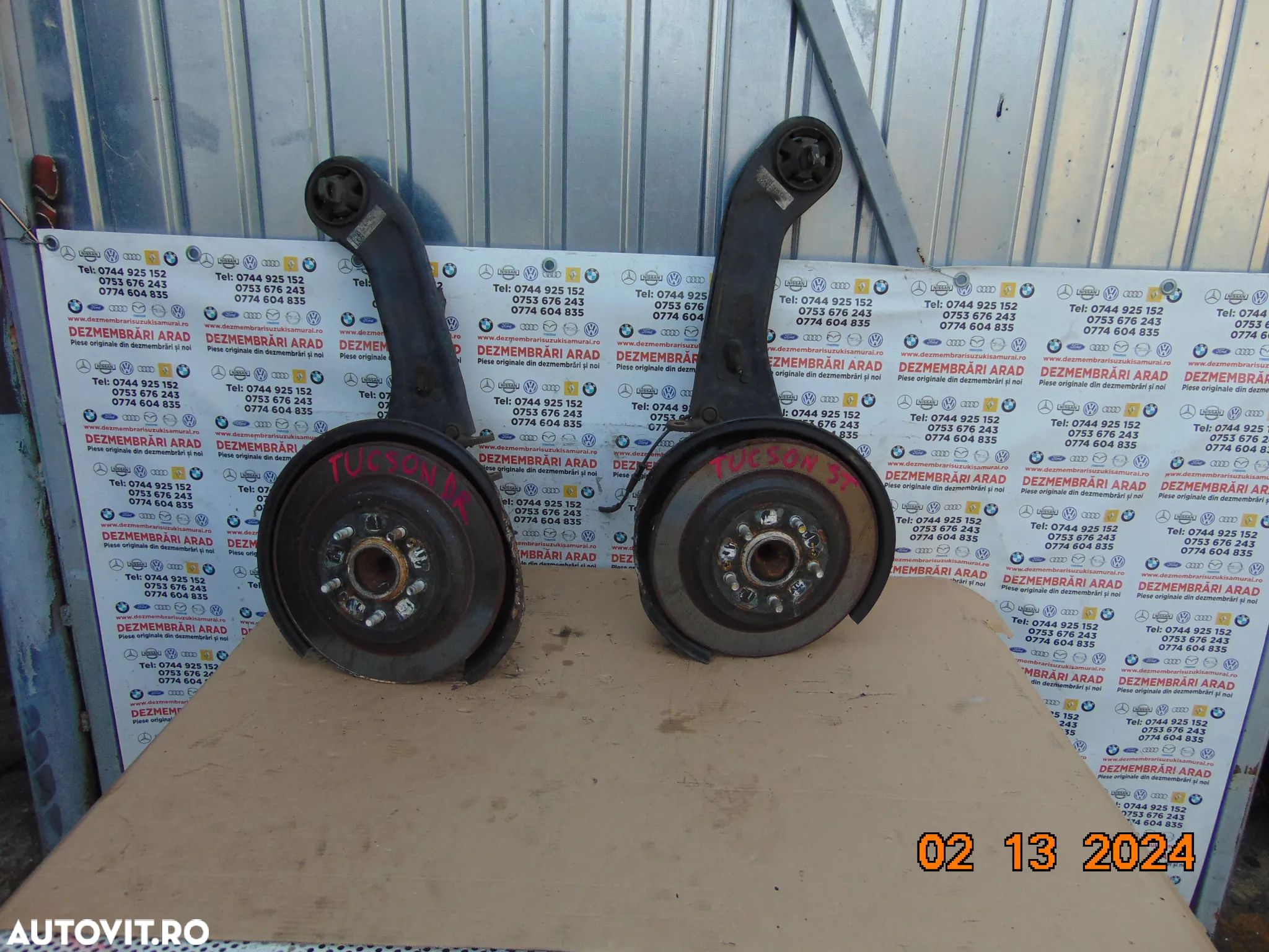 Fuzeta spate Hyundai Tucson 2014-2020 fuzete spate Kia Sportage stanga dreapta - 1