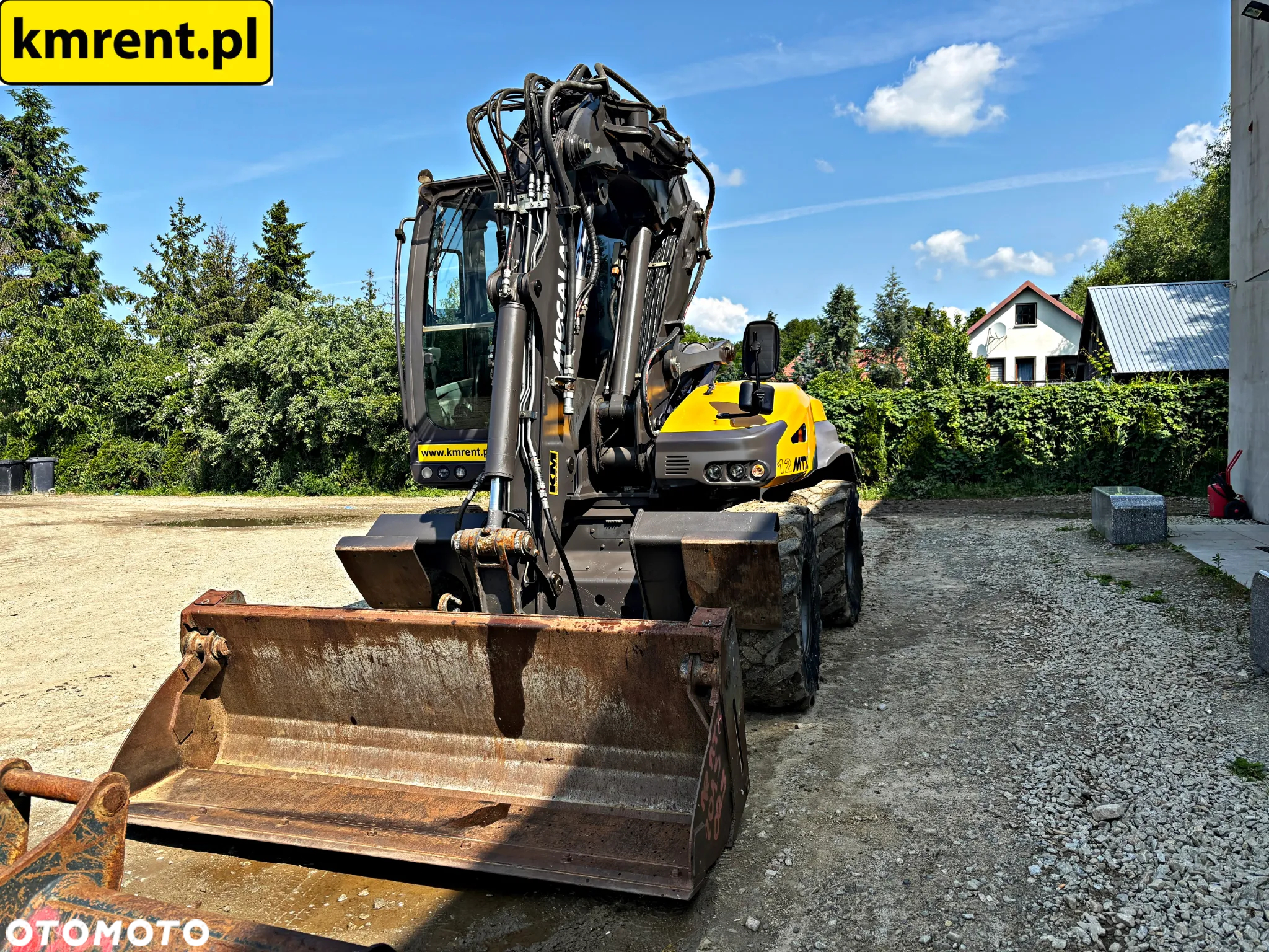 Mecalac 12 MTX KOPARKO-ŁADOWARKA 2015R. | MECALAC 12 MXT MSX 714 - 15