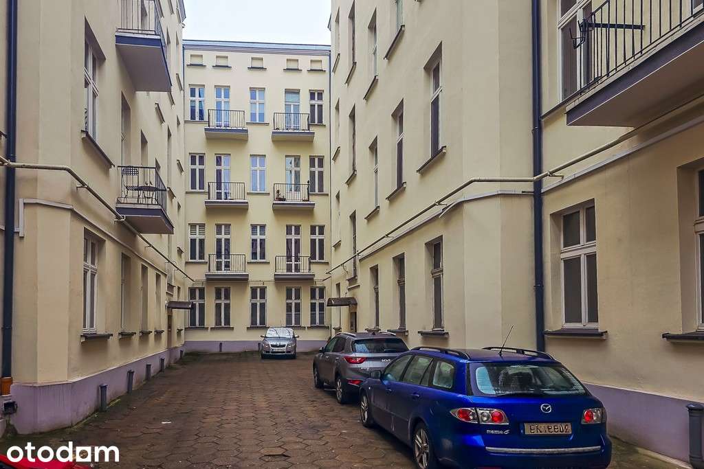 90 m², 4 pokoje, Piotrkowska + parking