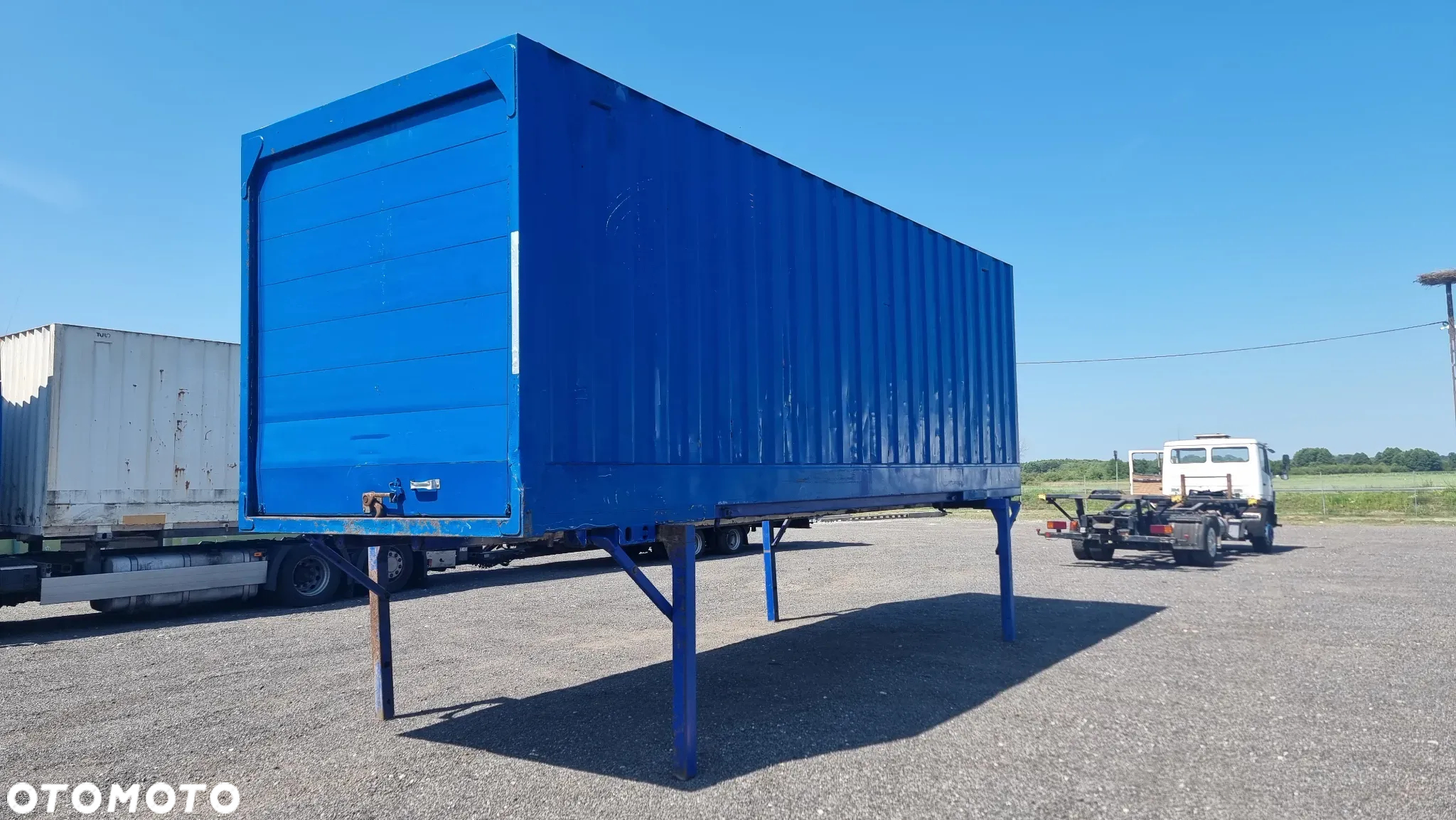 Krone 8.500zł netto KONTENER BDF 7.45x2.50 STALOWY ZAMYKANY ROLETĄ GARAŻ MAGAZYN MOŻLIWOŚĆ TRANSPORTU ST.BDB - 14