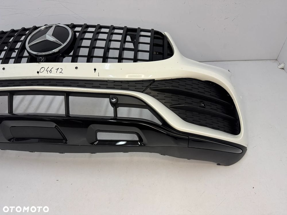 ZDERZAK PRZÓD PRZEDNI MERCEDES GLC AMG LIFT PIANO BLACK X253 W253 A253 - 9