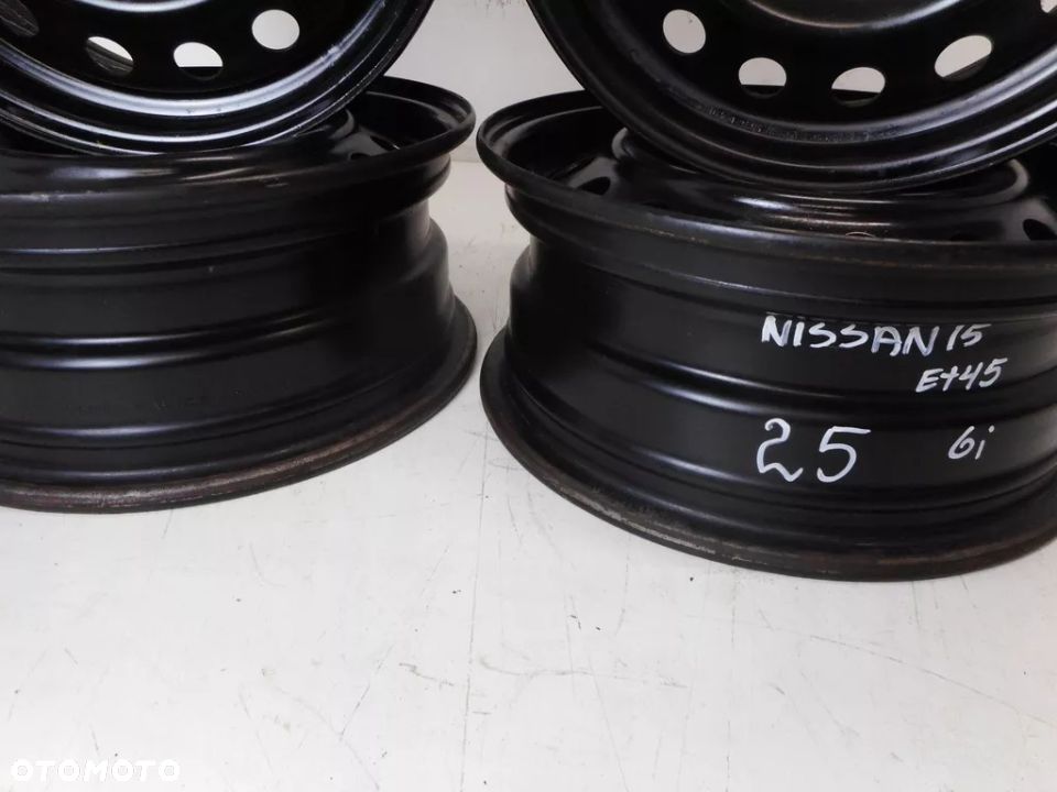 FELGI STALOWE 15 NISSAN NV200 EVALIA ALMERA ET45 - 8