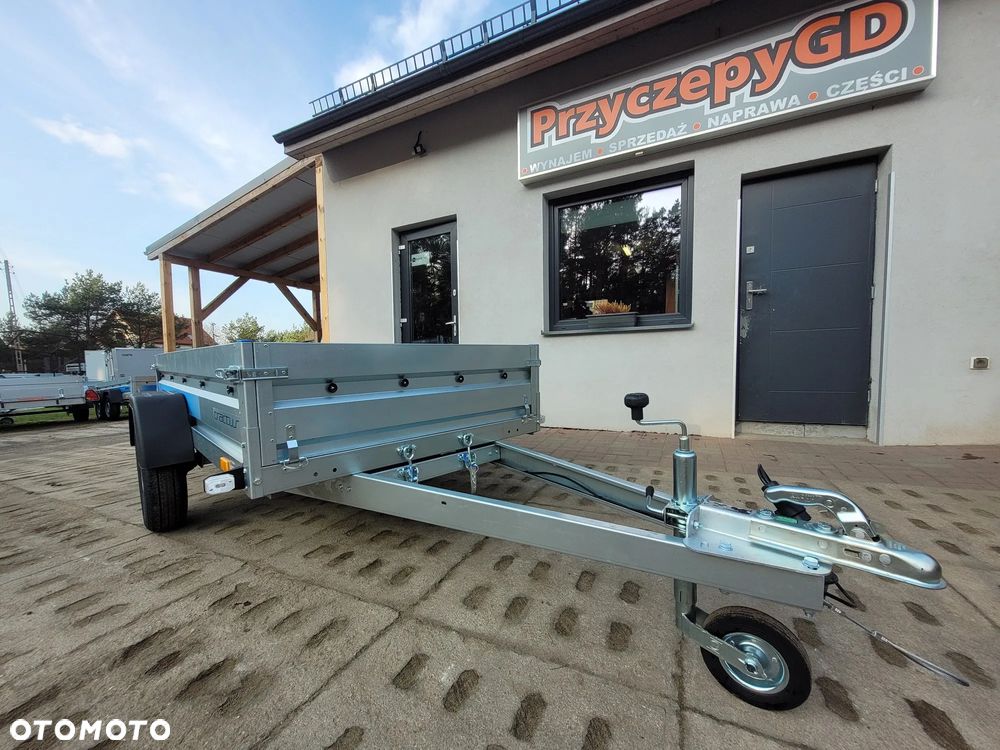 Faro Przyczepa TRACTUS 263x125 resor, uchylna, burty, MOCNA 750kg, DUŻY WYBÓR - 10