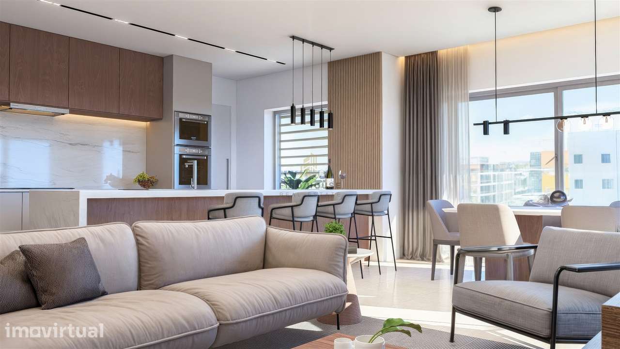 Apartamento T3 no Empreendimento "Saramago Condominium", em Olhão - Grande imagem: 2/12