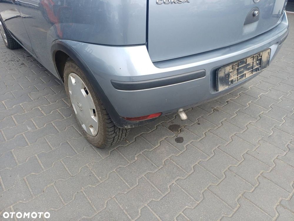 KOMPLETNY TYŁ OPEL CORSA C LIFT Z163 KLAPA BAGAŻNIKA ZDERZAK TYŁ LAMPY - 4