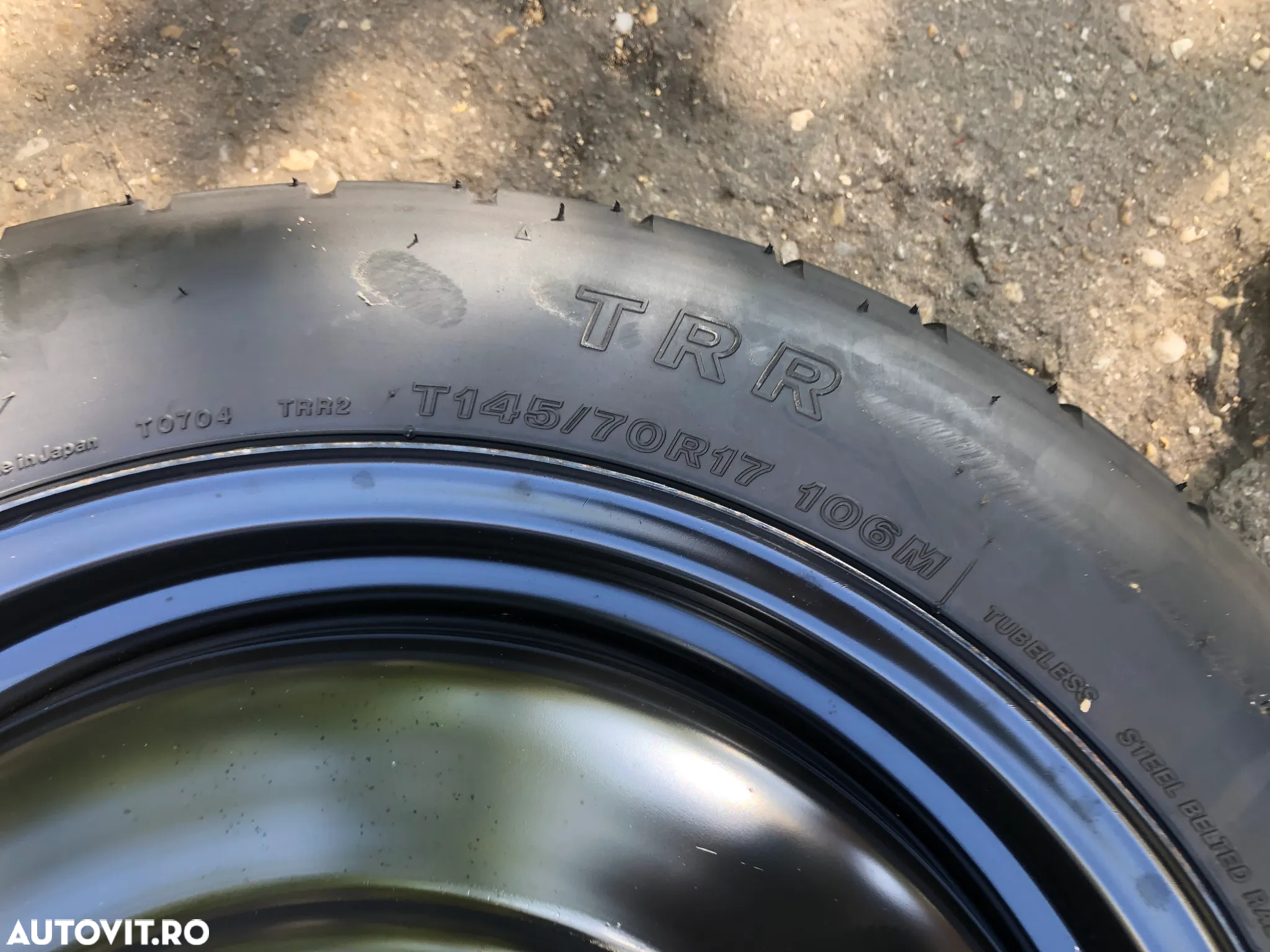 Roata de rezerva Slim noua  Toyota Avensis 145/70R17 106M 17 - 4
