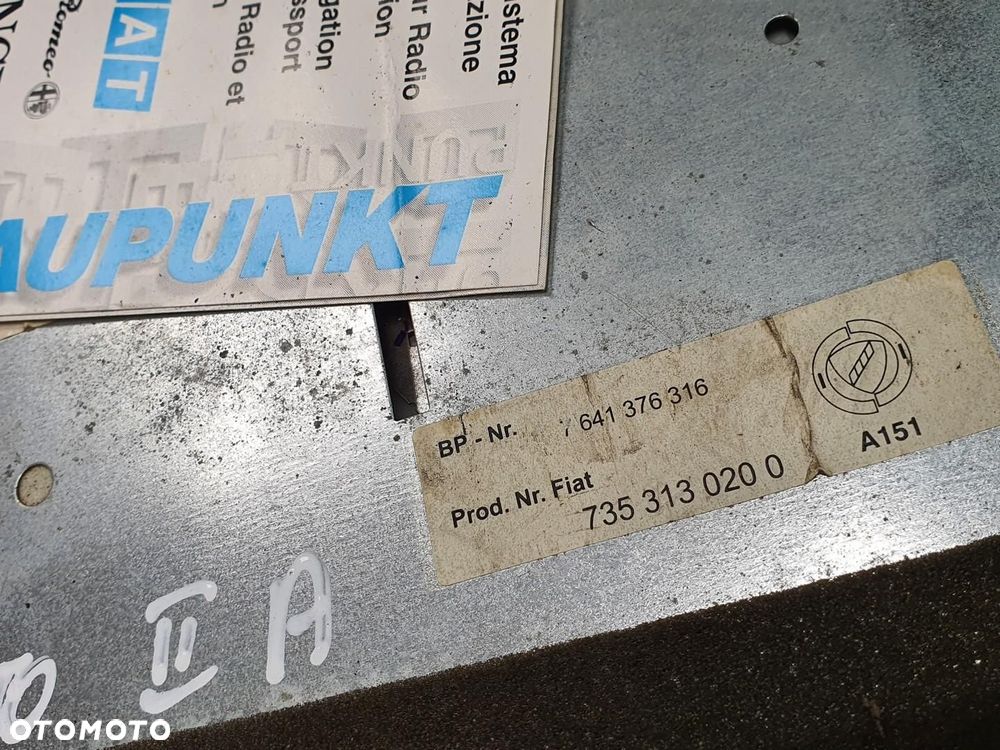 RADIO CD BLAUPUNKT FIAT PUNTO II 7353130200 7641376316 - 7