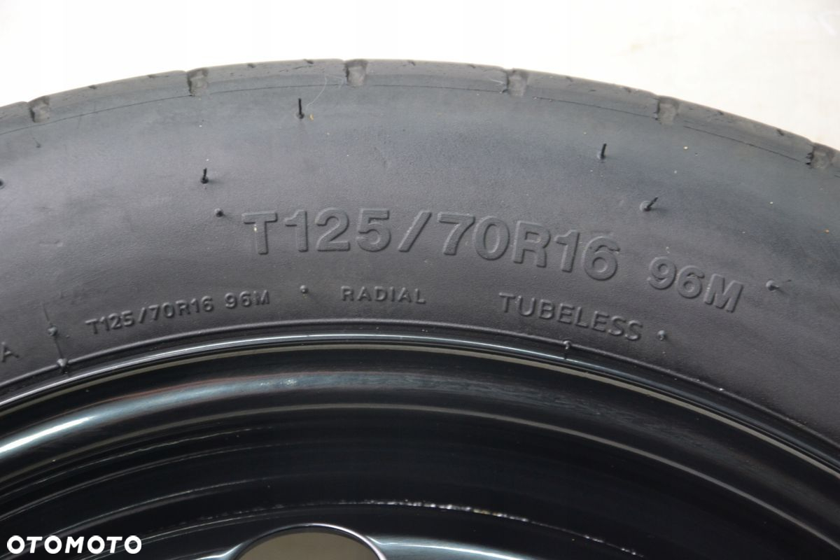 KOŁO DOJAZDOWE R16 VW GOLF V VI VII ZESTAW -30% - 3