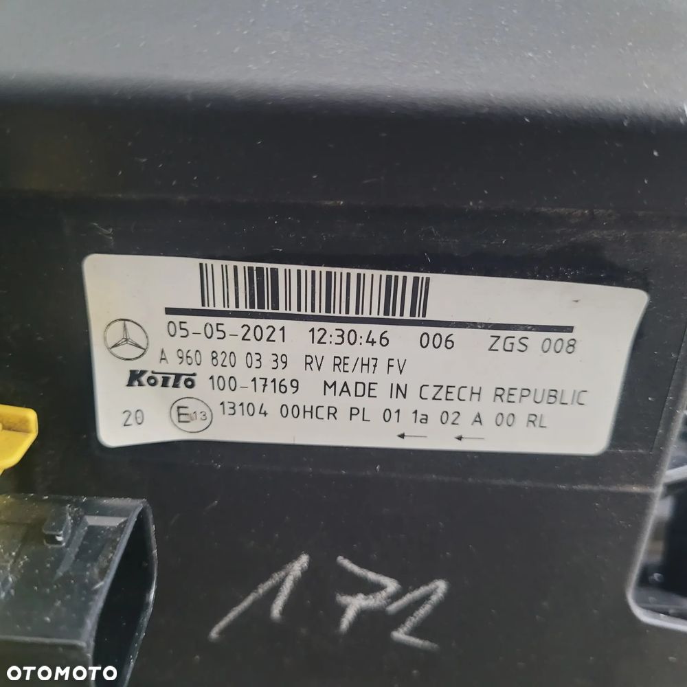 LAMPA RH MERCEDES ACTROS MP4 A9608200339 CHWALIM116 - 4