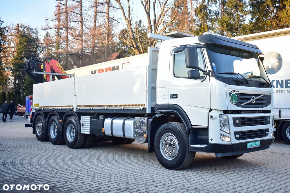 Volvo FM 420 EEV 8x4 Tridem/ Skrzynia 7.30m. + Palfinger PK 27001 EH / Pilot/ 22 m. / 5 i 6 Funkcja/ Rotator / Sprowadzony z Austrii ! - 24