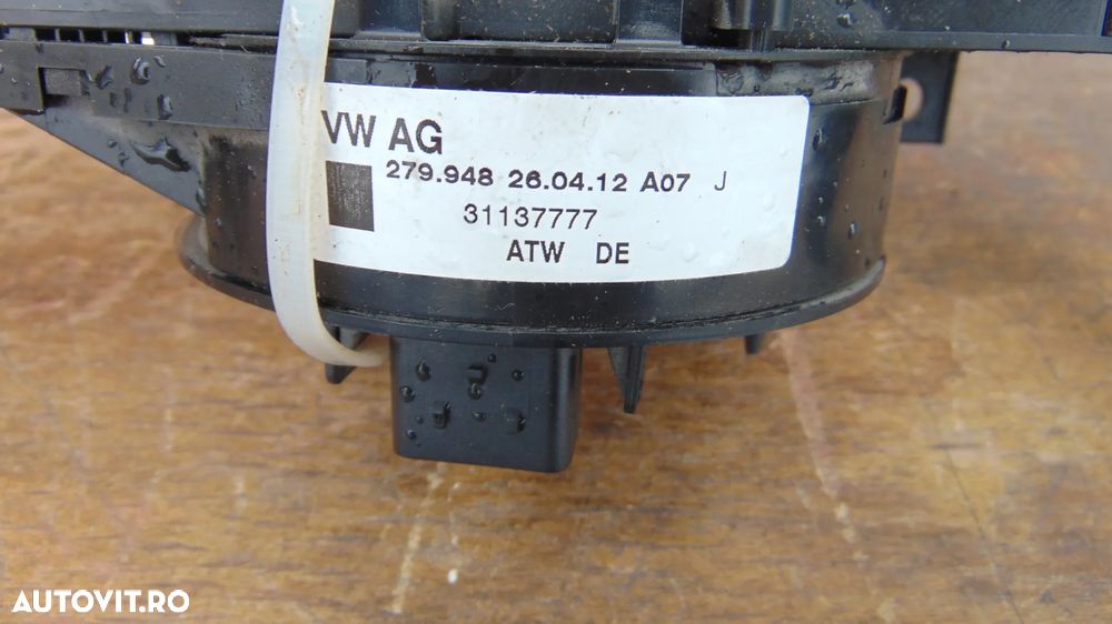 Spirala volan-maneta semnalizare/stergatoare Volkswagen Transporter T5 2.0 diesel an 2009-2015 cod spira 279948/cod manete 6Q0953503FG - 4