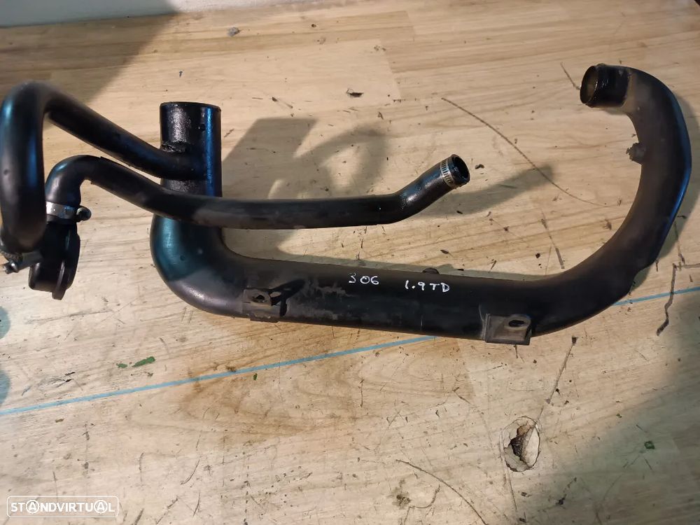 TUBO ADMISSÃO TURBO PEUGEOT 306 / CITROEN ZX 1.9TD 9618946880 - 1