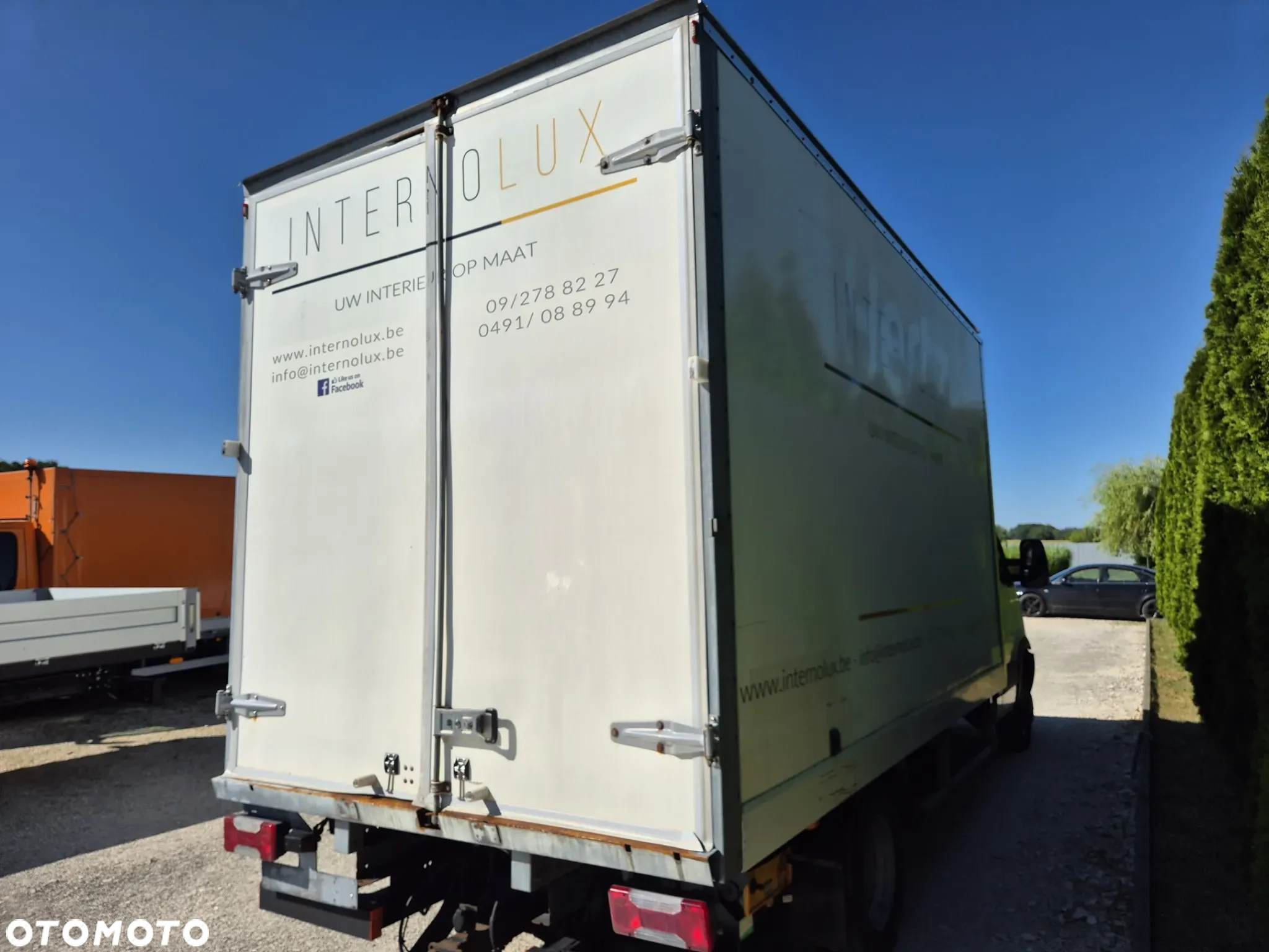 Kontener 8 Palet 230cm wysoki, Iveco, Master, Ducato, Sprinter Inne, regulacja szerokośc podramówki, Stan idealny! - 3