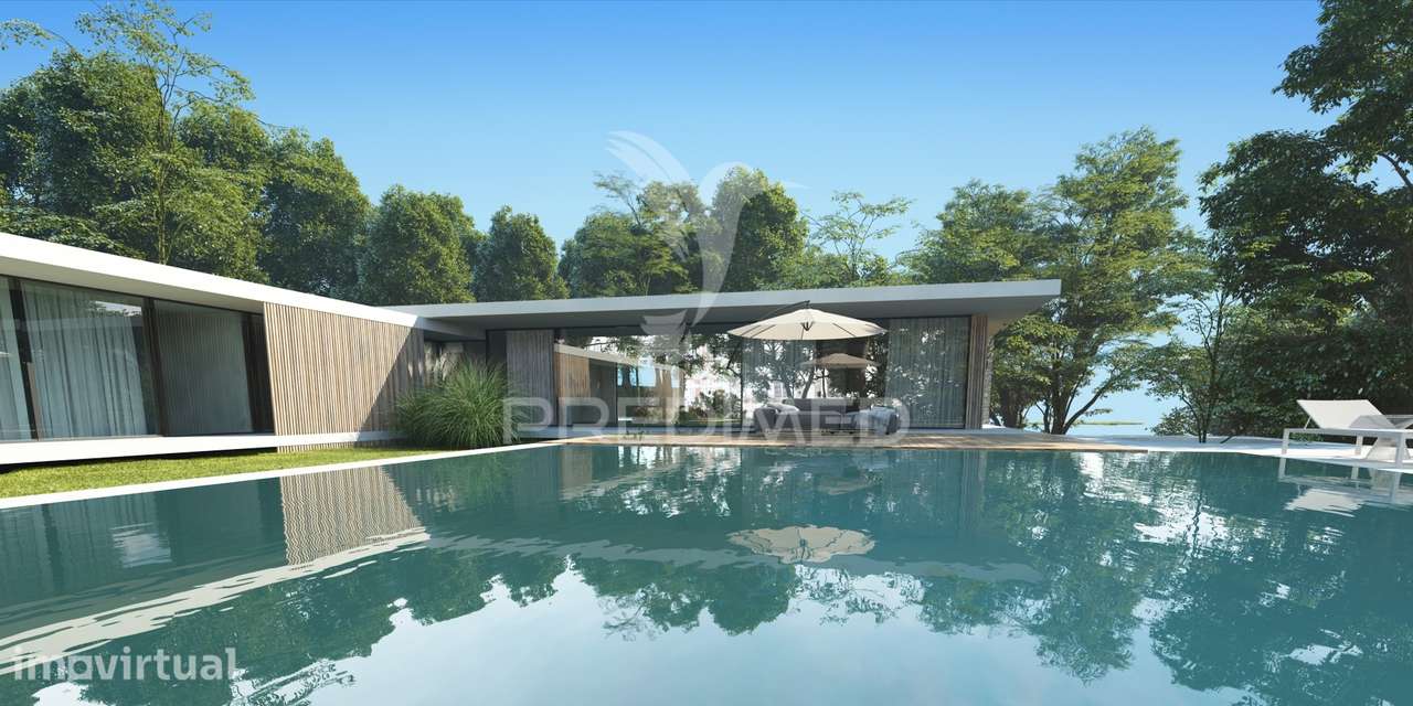 Moradia V5, em construção com piscina, Constância. - Grande imagem: 3/22