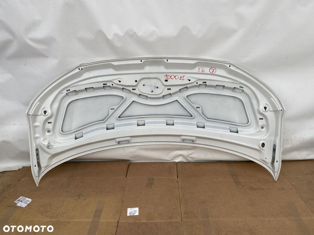 VW T6 TRANSPORTER MULTIVAN CARAVELLE 16- MASKA POKRYWA SILNIKA biała - 10