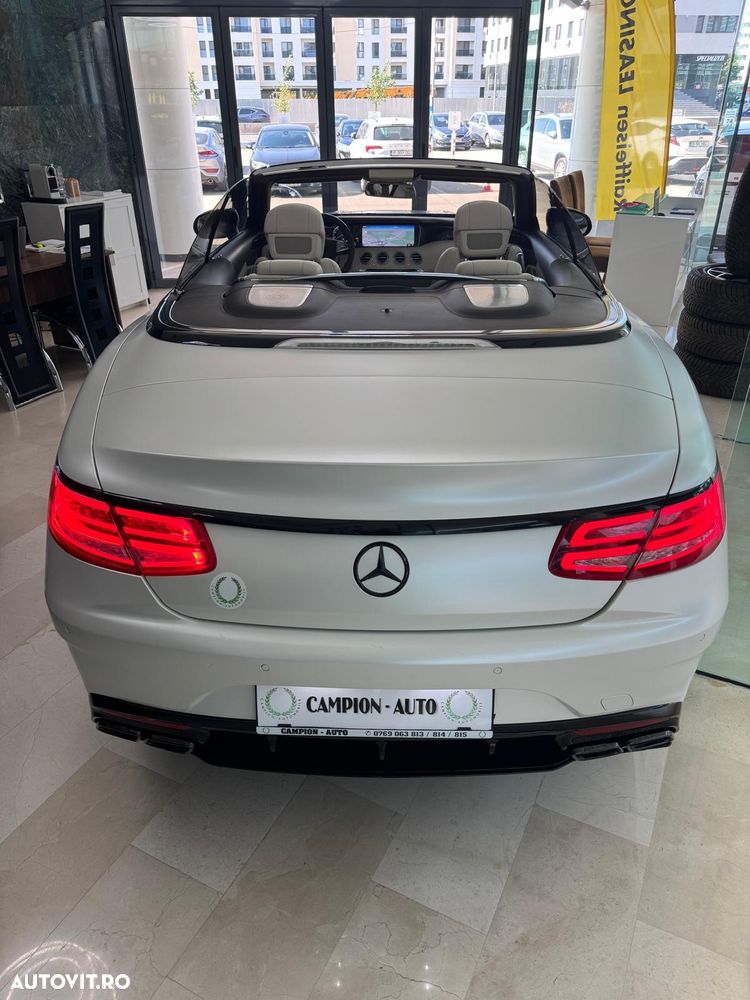 Mercedes-Benz S 500 Cabrio Aut - 39