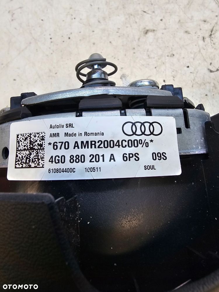 PODUSZKA POWIETRZNA AUDI A6 C7 A7 4G0880201A 6PS ORYGINAŁ - 9