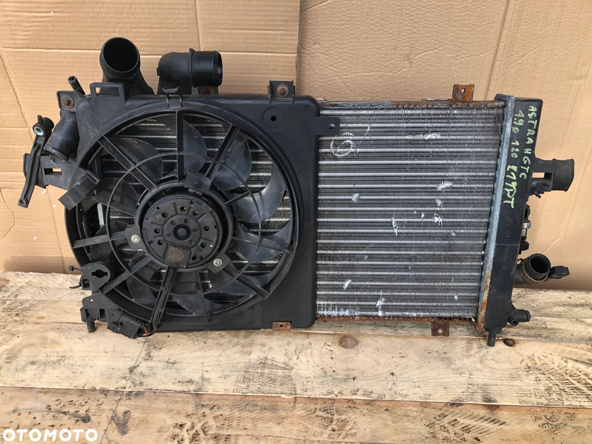 Chłodnice Wentylator Intercooler Opel Astra H GTC 1.9 CDTI (2004 – 2010) - Gwarancja Wysyłka - 1