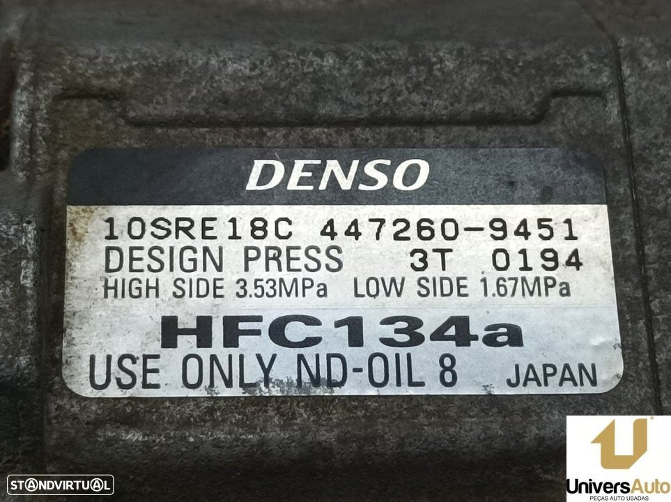 COMPRESSOR AR CONDICIONADO TOYOTA LAND CRUISER PRADO 2016 -4472609451 - 1