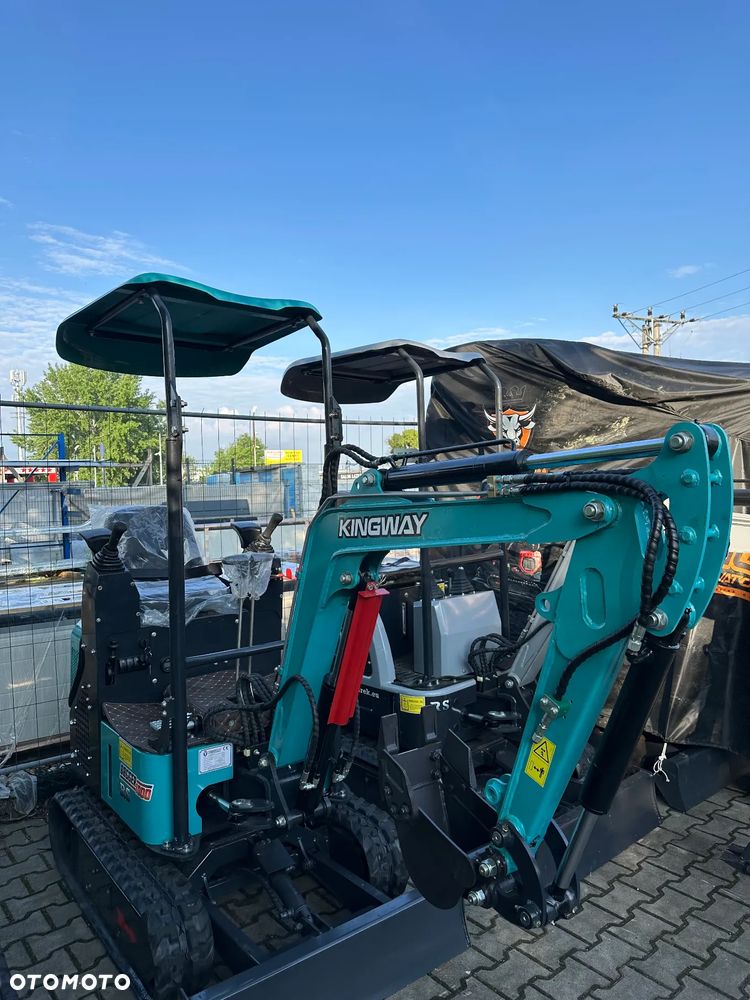 Kingway BAGGER 1000 Joistick Ramię Skrętne 1200kg 3 łyżki - 21