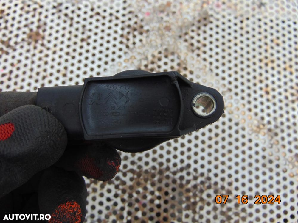 Bobina inductie Peugeot 1.2 208 2008 308 3008 opel corsa f citroen c3 cod 9671214580 - 3