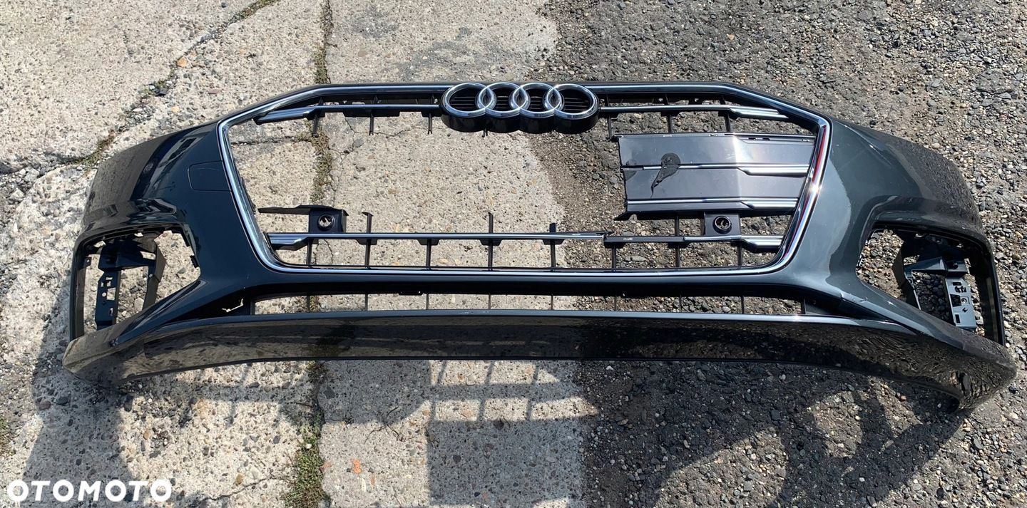 ZDERZAK AUDI A4 B9 LIFT 8W0 19 PRZÓD NR N77 - 1