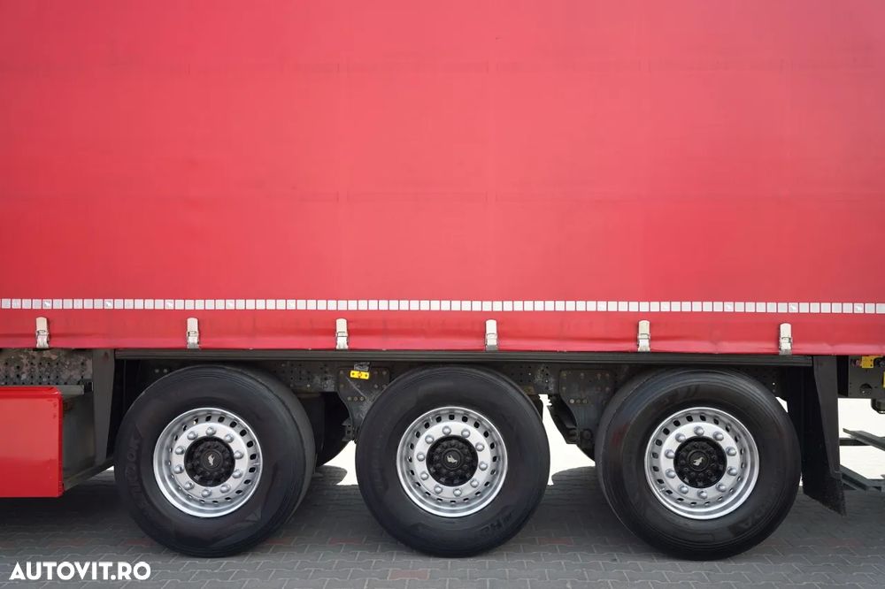 Schmitz Cargobull CORTINĂ / AXĂ RIDICATĂ / ACOPERIȘ RIDICAT / CONTENIER PENTRU PALEȚI - 27