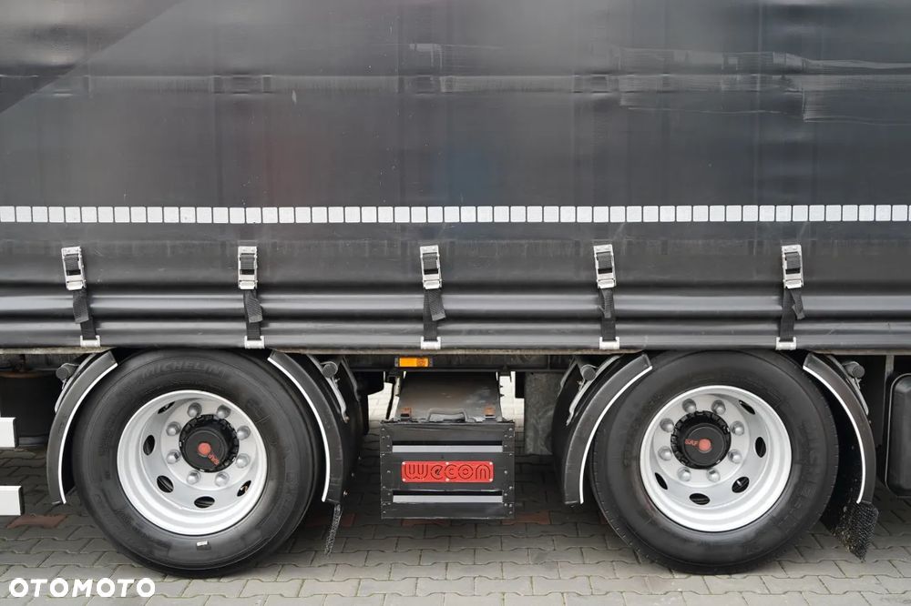 Wecon PRZYCZEPA - 7,7 M / TANDEM / PRZEJAZDOWA  / OŚ PODNOSZONA / SAF /  2023 ROK - 26