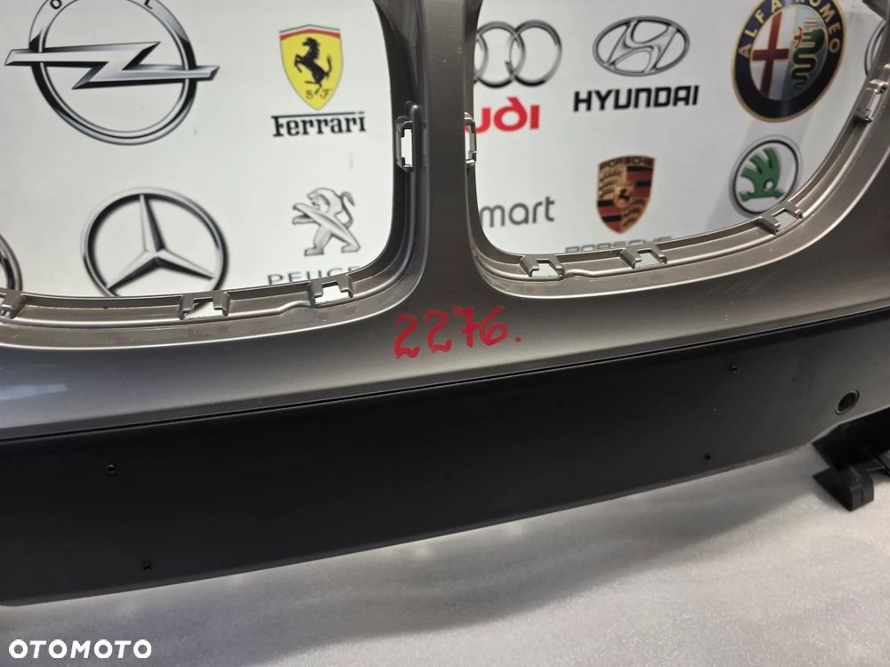 BMW X1 E84 08-12 ZDERZAK PRZEDNI PRZÓD NA SPRYSKI + 4xPDC NR 51112990185 + 51112990186 NR AUKCJI NZ2276 - 14