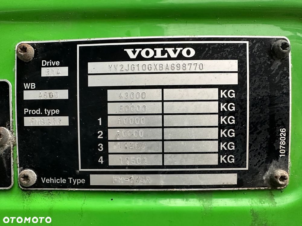 Volvo FMX 410. 12mk - 14