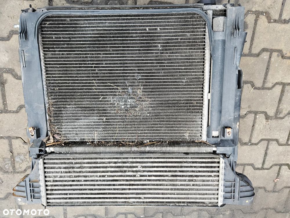 BMW X5 E53 3.0 D chłodnica wentylator - 9