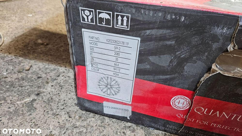 felga aluminiowa via sff02 20'' 8,5j et35 5x112 cb 66,6 - 15