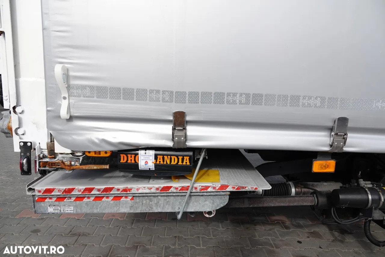 Volvo FH 420 / 4x2 / SOLÓWKA / PERDEA 9,10 M / AER CONDIȚIONAT PARCARE / LIFT DHOLLANDIA 2000KG / CONTRACTUL DE SERVICE POSTĂ - 11