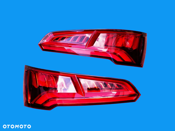 AUDI Q5 SQ5 80A / MATRIX / EUROPA / LAMPY TYLNE LAMPA TYŁ / DYNAMICZNE / KOMPLET / ORYGINAŁ