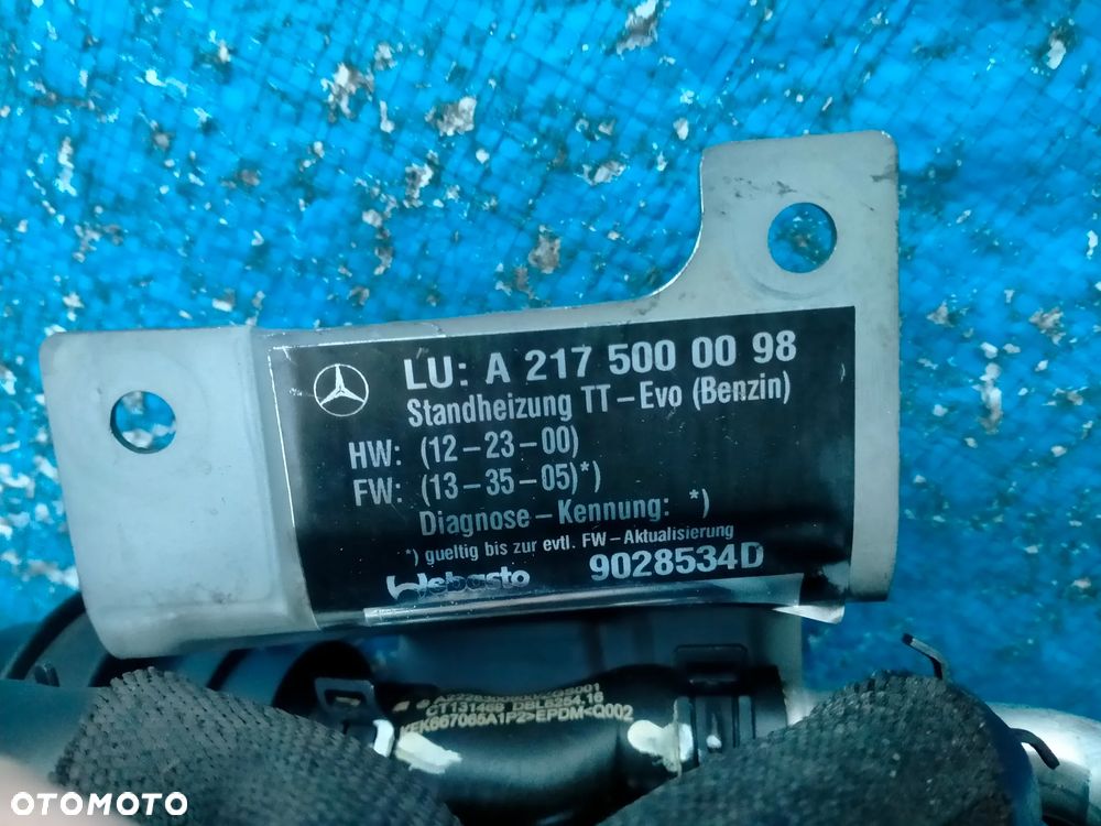 Mercedes W222 W217 / A2175000098 / Webasto Benzyna / ORYGINAŁ - 3