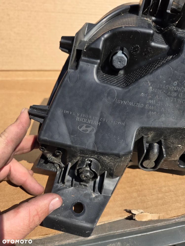 Lampa przednia prawa Hyundai IONIQ 5 NE Full Led 92102GI000 92102-GI000 92102GI 92102-GI 92180-GI110 Reflektor prawy przód przedni Hyundai Ioniq 5 Full Led - 11