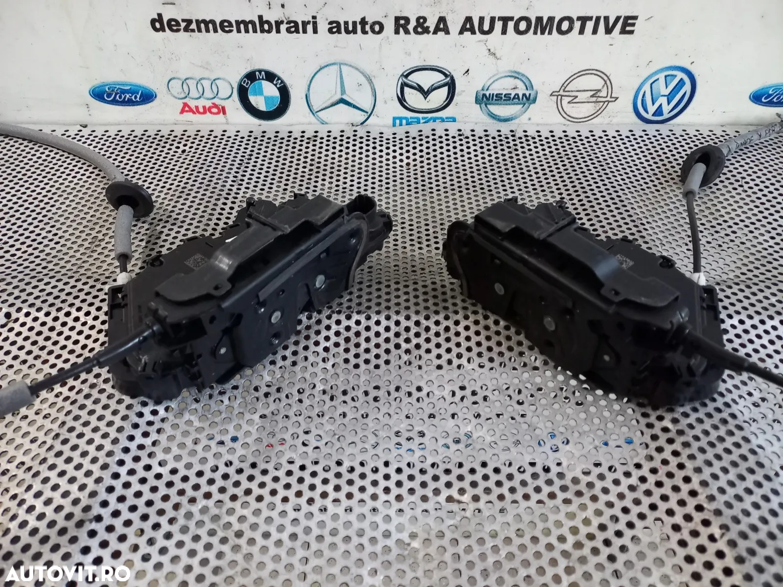 Broasca Blocator Incuietoare Usa Fata Vw T-Roc Passat B8 Touran Golf 7 Skoda Seat Ateca Cod 5TBA 5T - 2