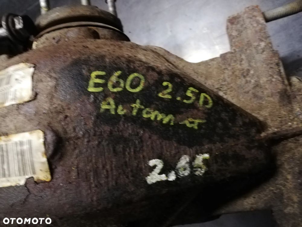 BMW E60 525D MOST DYFER TYŁ 2,65 7530897 - 2