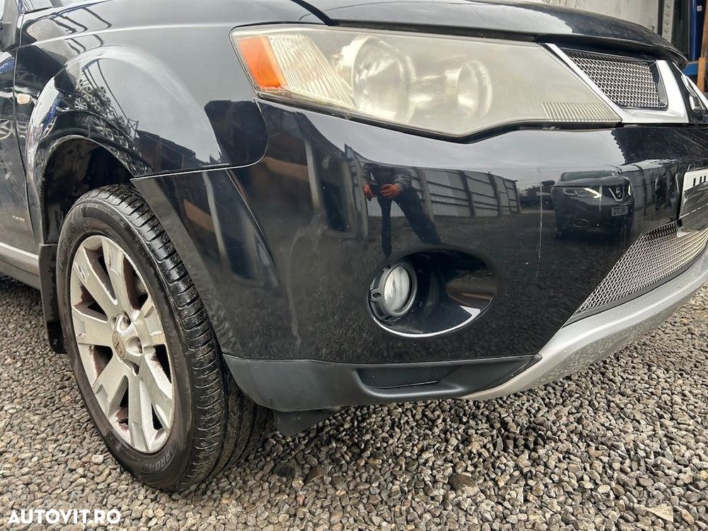 Bara fata Mitsubishi Outlander 2009 - 2012 Amethyst Black Pearl X42 (1411) Diesel model ... - 4